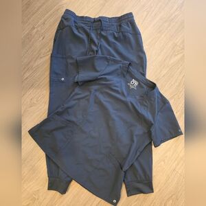 Charcoal grey scrubs